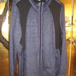 NWT 18/20 Avenue Sport Zip Athletic Jacket 2 Tone